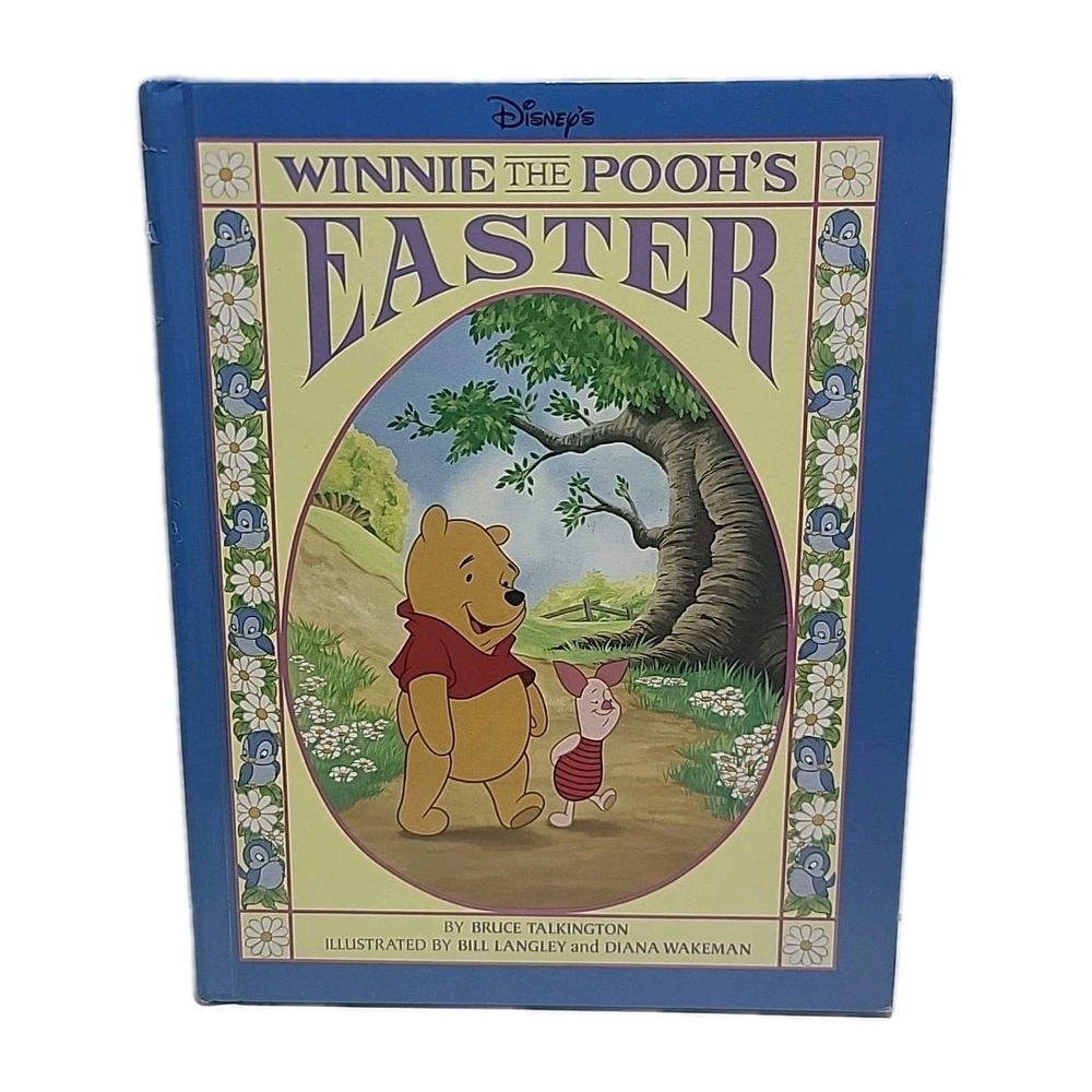 Disney Winnie the Poohs Easter Hardcover Bruce Talkington 1993 Picture Book